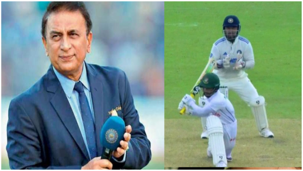 IND vs BAN Sunil Gavaskar in splits after Rishabh Pant makes fun of Mominul Haque s height during 2nd Test
