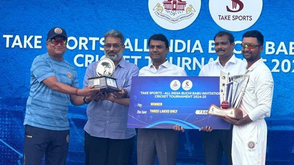 Buchi Babu tournament Hyderabad Beat Chhattisgarh by 243 runs in Final