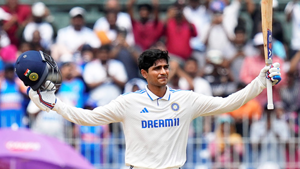 IND vs BAN Gill s Century and Pant s Firepower Propel India to 287 4 Declaration in 1st Test