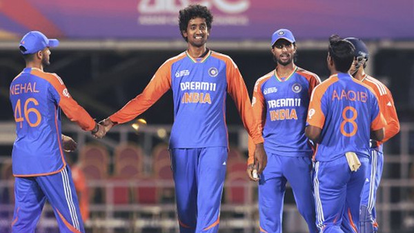 Emerging Teams Asia Cup T20 2024 Ayush Badoni s Blazing Half-Century Powers India to Dominant Victory Over Oman