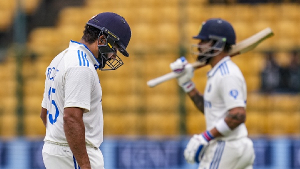 IND vs NZ Rohit Sharma reveals the reason why did Virat Kohli bat at no 3 in 1st Test IND vs NZ Rohit Sharma reveals the reason why did Virat Kohli bat at no 3 in 1st Test