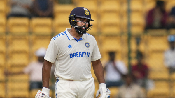 IND vs NZ Fans reactions after Rohit Sharma completes fifty with 4 6 4 in 1st Test against New Zealand