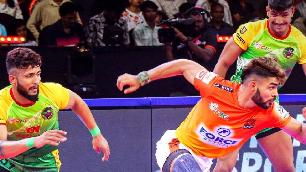 Pro Kabaddi League 2024 Puneri Paltan beat Patna Pirates 40-25 UP Yoddhas win over Dabang Delhi a 28-23