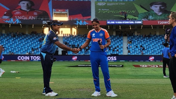 Women s World Cup 2024 Harmanpreet Kaur wins the toss and opted to bat first in IND W vs SL W Match