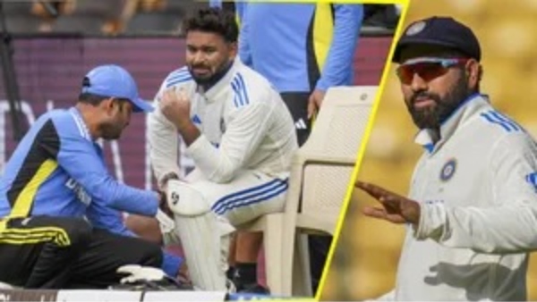 Rohit Sharma hints Rishabh Pant to miss 2nd Test against New Zealand
