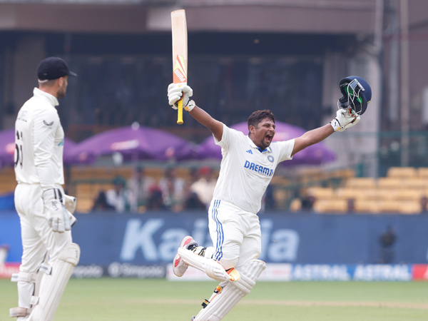 IND vs NZ Rohit Reaction after Sarfaraz Khan hits maiden Test hundred in 1st Test vs New Zealand