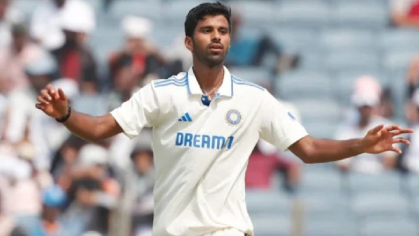 IND vs NZ Washington Sundar creates history becomes first Indian to achieve big feat in 2nd Test