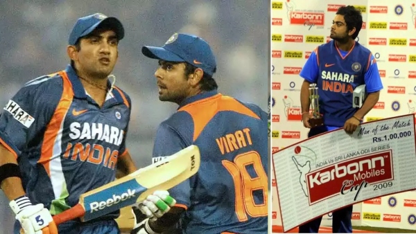 Fans recalls Gautam Gambhir gave his man-of-the-match award to Virat Kohli