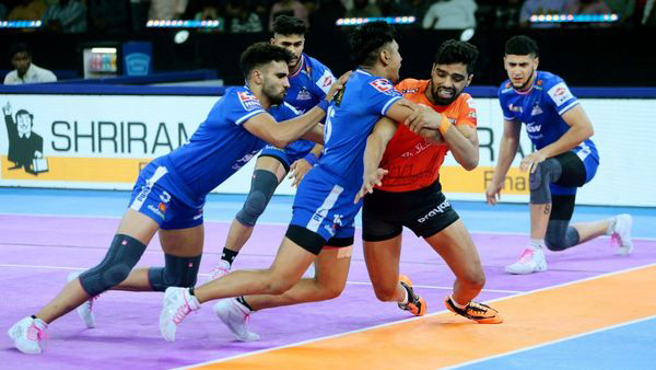PKL 2024 Haryana Steelers to 48-39 win over U Mumba Patna Pirates thrashes Gujarat Giants
