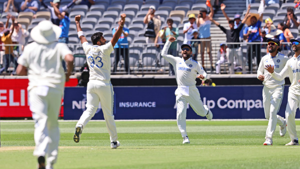 IND vs AUS Bumrah Rana Star as India Take 46-Run Lead with Australia Dismissed for 104