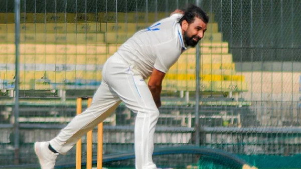 Mohammed Shami scores quickfire 36 with 2 Sixes after 4-wicket haul in Ranji Trophy