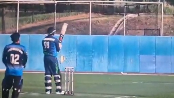 PAK Barcelona Batter Smashes 8 Sixes Off 8 Balls Video Goes Viral