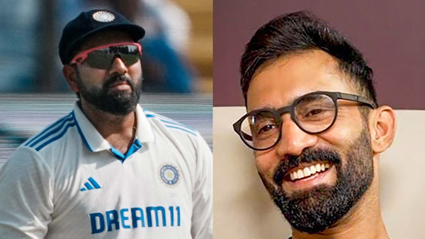 Dinesh Karthik says Rohit Sharma not out of form but choosing poor shots