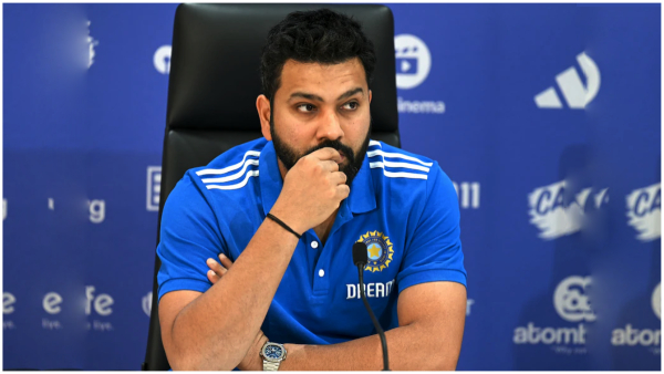 IPL 2025 Rohit Sharma Reacts to Being Retained by MI for Less Than Jasprit Bumrah amp amp Hardik Pandya