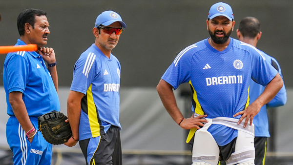 IND vs AUS Head Coach Gautam Gambhir Joins Team India in Adelaide