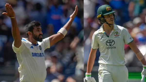 IND vs AUS Jasprit Bumrah wins battle against Sam Konstas and gives him animated send-off Video