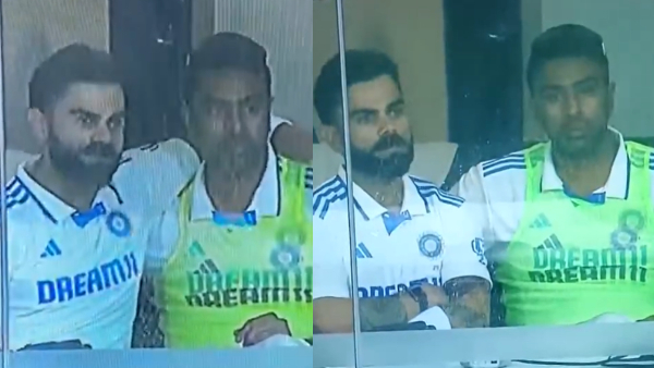 A video of Ravichandran Ashwin talking emotionally to Virat Kohli is going viral on social media