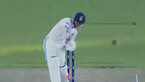 IND vs PM XI Yashasvi Jaiswal was seen being involved in a verbal duel with Jack Nisbet Video