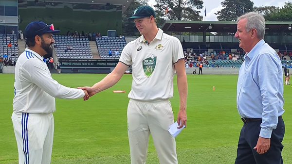 IND vs PM XI India fielding first after winning Toss in pink ball practice match