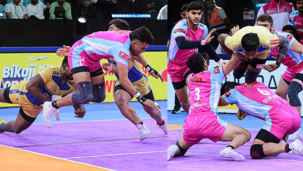 PKL 2024 Jaipur Pink Panthers Eliminate Tamil Thalaivas to Keep Playoff Hopes Alive PKL 2024 Jaipur Pink Panthers Eliminate Tamil Thalaivas to Keep Playoff Hopes Alive
