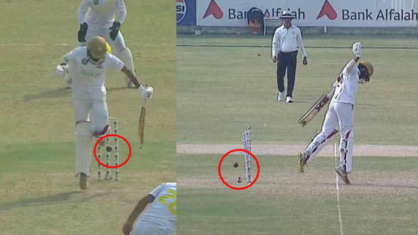 Fans reactions after strange dismissal in Pakistan domestic league video