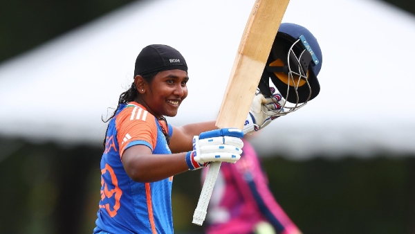 Telangana s Trisha hits historic century helps IND beat SCO in U19 Women s T20 World Cup