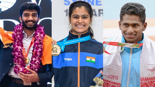 Four people including Manu Bhaker and Gukesh received the Khel Ratna award Four people including Manu Bhaker and Gukesh received the Khel Ratna award