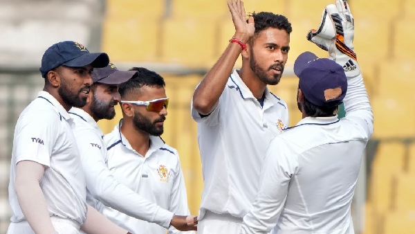 Ranji Trophy Day 2 Highlights Hyderabad 565 all out vs Himachal Pradesh and Andhra 303 all out vs Pondicherry