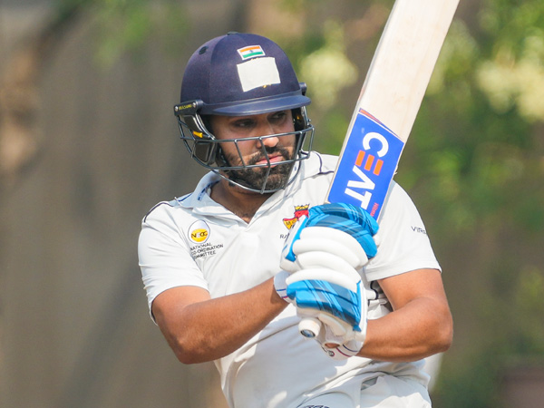 Ranji Trophy Rohit Sharma smashes three big sixes and two fours and then throws his wicket