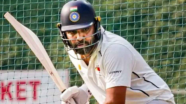 Ranji Trophy 2024 25 Rohit Sharma dismissed for 3 runs from 19 balls on return for Mumbai