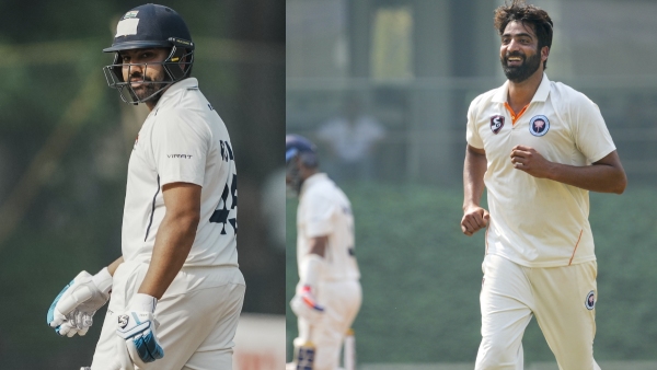 Ranji Trophy 2025 Rohit Sharma impress Fans by giving autograph to bowler who dismissed him in Mumbai vs J amp amp K match