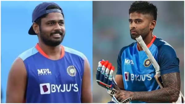 IND VS ENG 1st T20 Surya kumary yadav asks Sanju Samson to focus on matches while sanju singing Bollywood song
