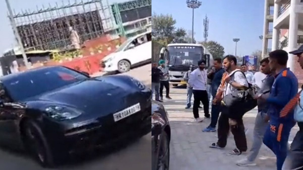 Ranji trophy 2025 Virat Kohli s Porsche car number goes viral in practise session ahead of Delhi vs Railways match