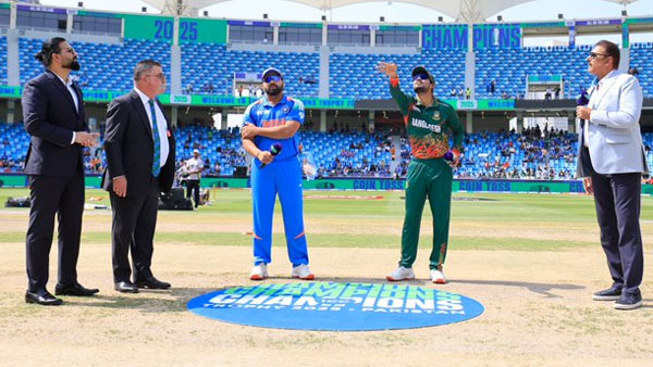 Rohith Sharma says teamindia will win champions trophy 2025 in ind vs bangladesh match