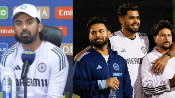 champions trophy 2025 KL Rahul opens up on competition with rahul vs Rishabh Pant in teamindia