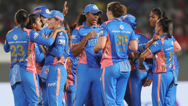 WPL 2025 Nat Sciver-Brunt Fifty Drives Mumbai Indians Beat Gujarat Giants