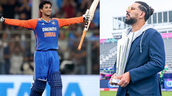 Abhishek sharma dedicates his explosive knock to Yuvraj Singh After 135-Run Knock against England