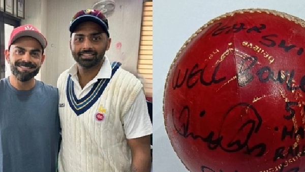 Ranni Trophy Shivam says Kohli was a key part in field-placing during the bowling in railway vs delhi match