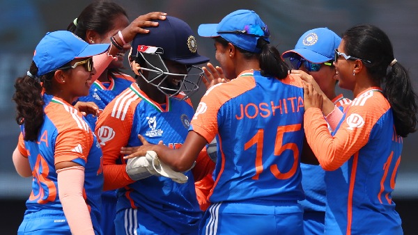 ICC U19 Womens T20 WorldCup 2025 Champion Teamindia beats South Africa 9 wickets in final by Gongadi Trisha allround performance