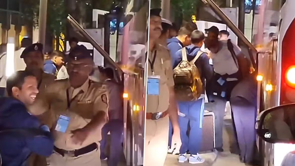 Teamindia Coaching Staff Member Raghu Stopped by Police Before IND vs ENG 1st ODI