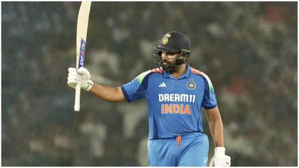 IND vs ENG Fans React as Rohit Sharma Completes His Century with a Six