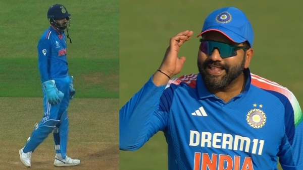 IND vs ENG Rohit Sharma Shows Frustration with KL Rahul After India Misses Clear Review