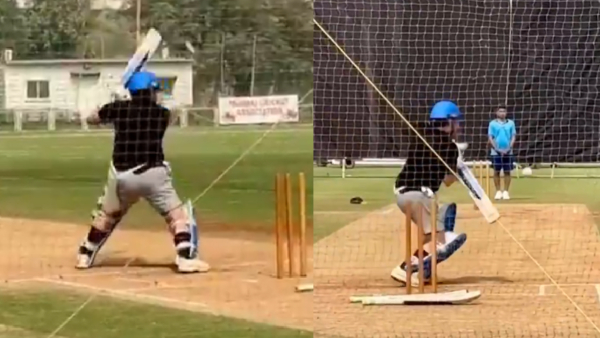 Sachin Tendulkar Hits The Nets Ahead Of IML 2025 Video Goes Viral