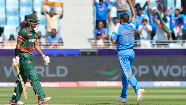 IND vs BAN Towhid Hridoy s ton takes Bangladesh to 228 after Mohammed Shami fiffer