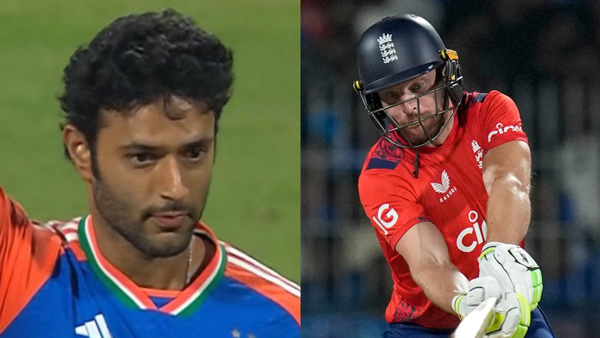 Shivam Dube Fires Back at Jos Buttler After Taking Two Quick Wickets in 5th T20I