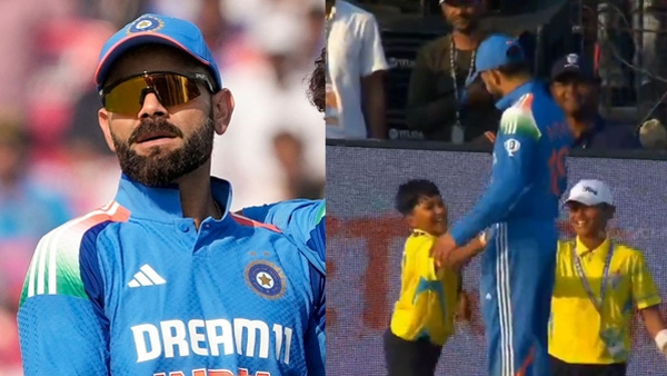 For Virat Kohlis shakeHand Ball Boys Reaction goes viral in 2nd ODI against england Cuttack