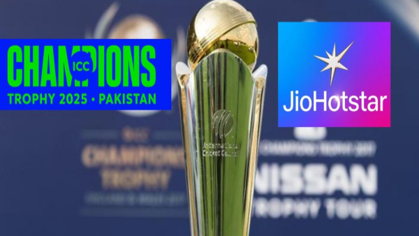 Champions Trophy 2025 views record crosses India China population in jio hotstar