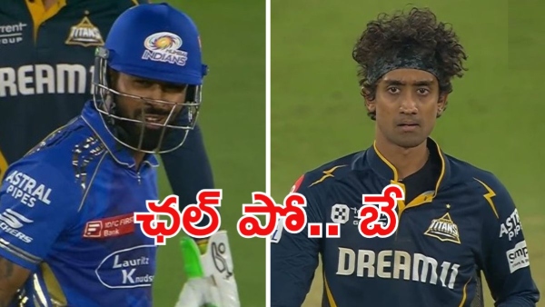 IPL 2025 Hardik Pandya Involved In Ugly Fight With Gujarat Titans Star R Sai Kishore