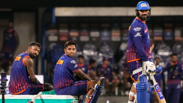 Mumbai Indians Playing XI For IPL 2025 Clash vs GT Hardik Pandya In and Satyanarayana Raju Out