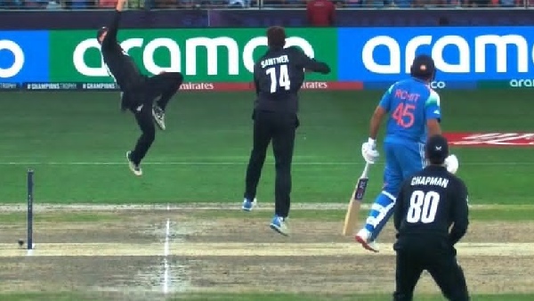 IND vs NZ Glenn Phillips takes another blinder to dismiss Shubman Gill in Champions Trophy 2025 Final